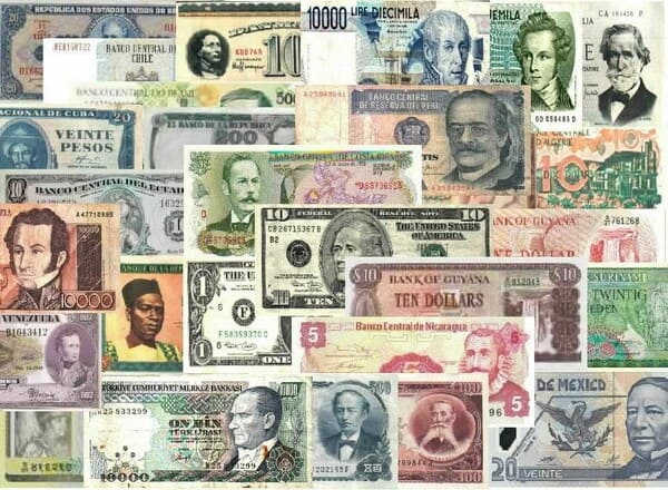Валюты стран мира