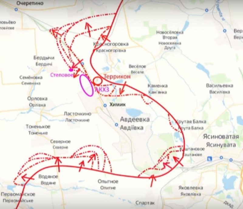 Георгиевка донецкая область на карте