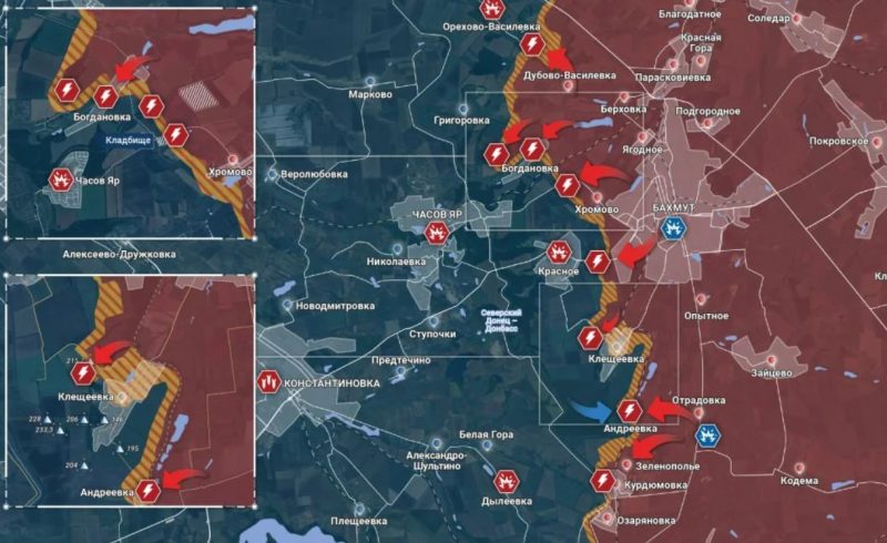 Карта украины занятые российскими